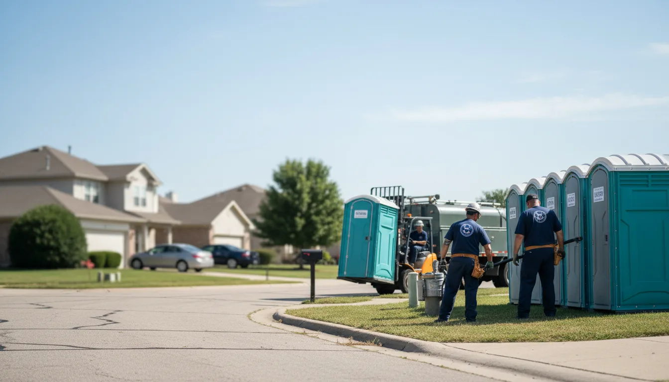 Porta Potty Rental in La Fontaine, IN near me